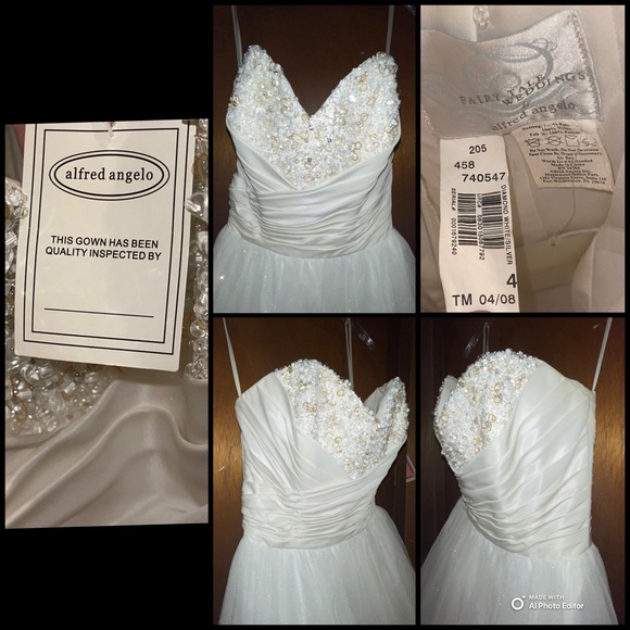 Alfred Angelo Fairytale‎ Wedding Dress. NWT!! - Picture 12 of 14